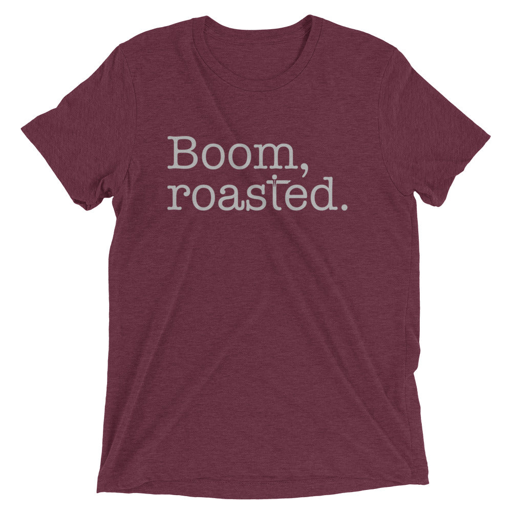 Boom, Roasted Men's Tri-Blend Tee