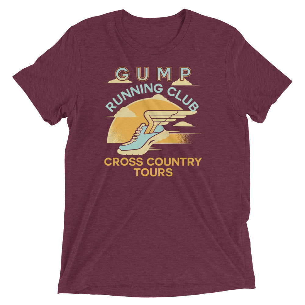 Gump Running Club Men's Tri-Blend Tee