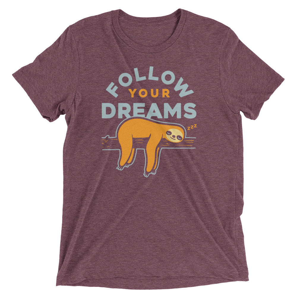 Follow Your Dreams Men's Tri-Blend Tee