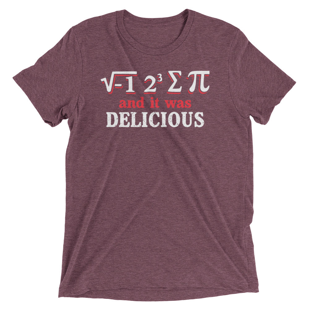 I Ate Sum Pi Men's Tri-Blend Tee