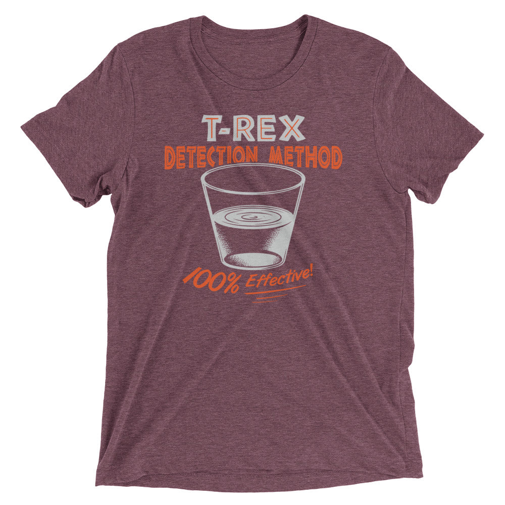 T-Rex Detection Method Men's Tri-Blend Tee