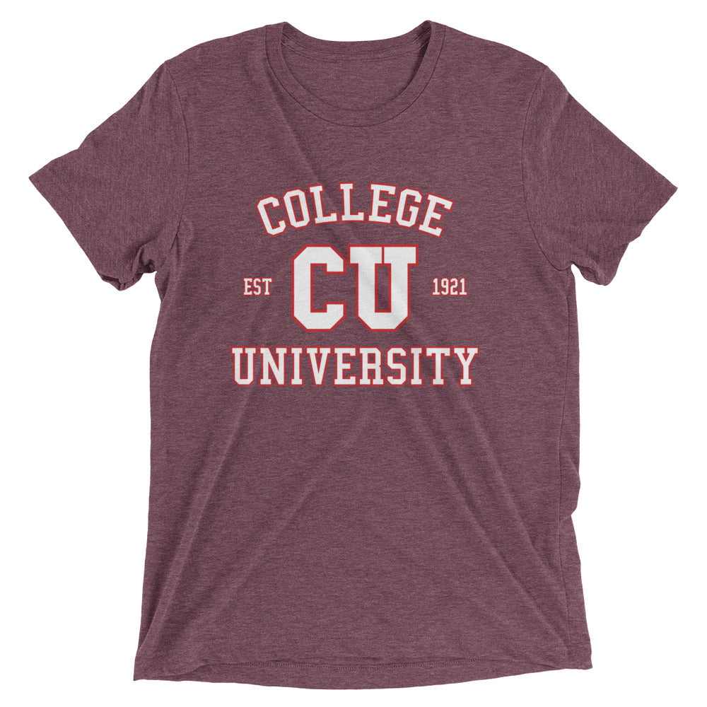 College University Men's Tri-Blend Tee