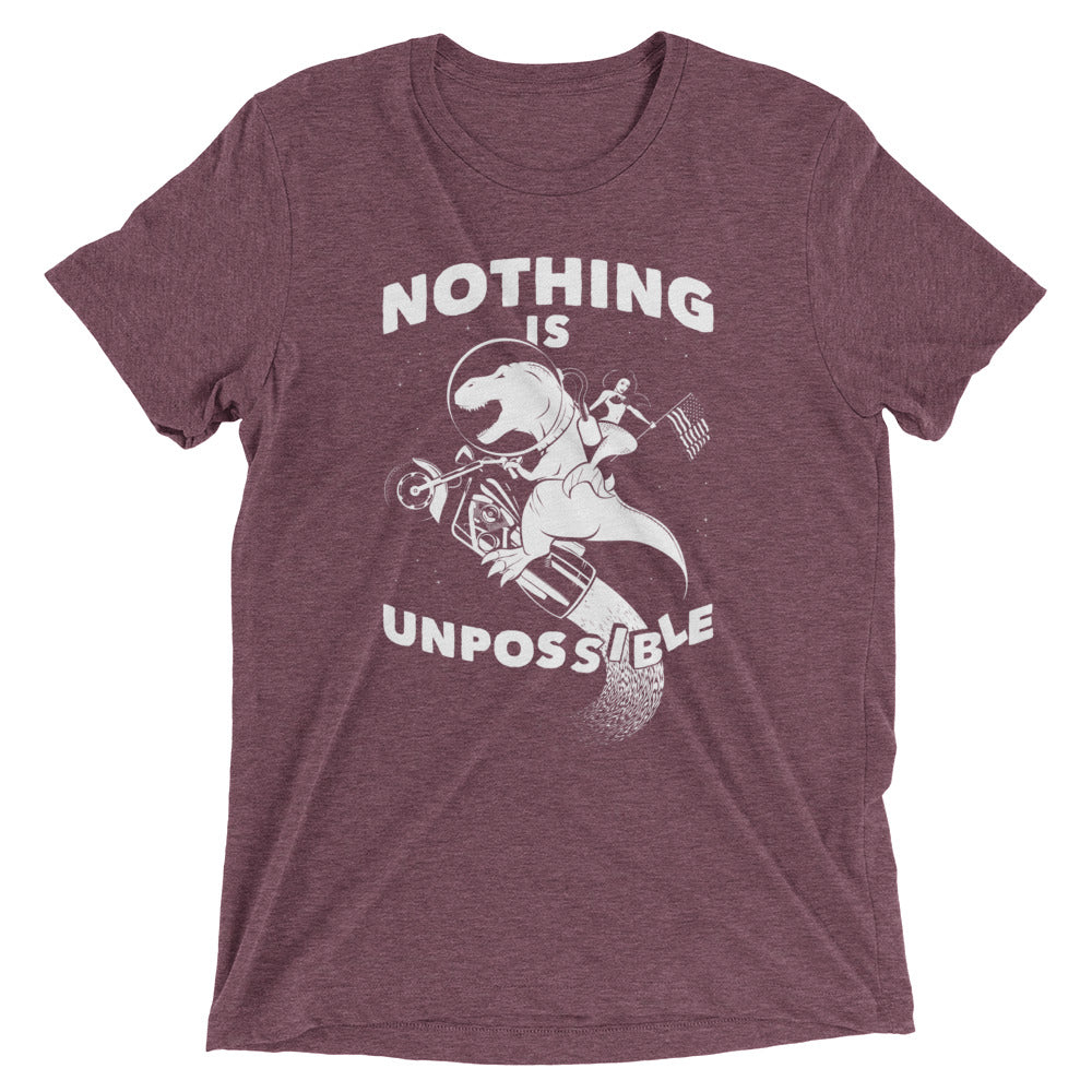 Nothing Is Unpossible Men's Tri-Blend Tee