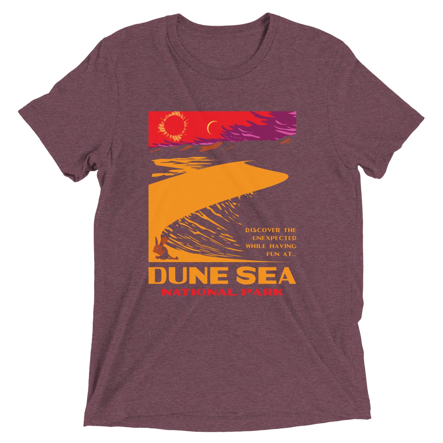 Dune Sea National Park Men's Tri-Blend Tee