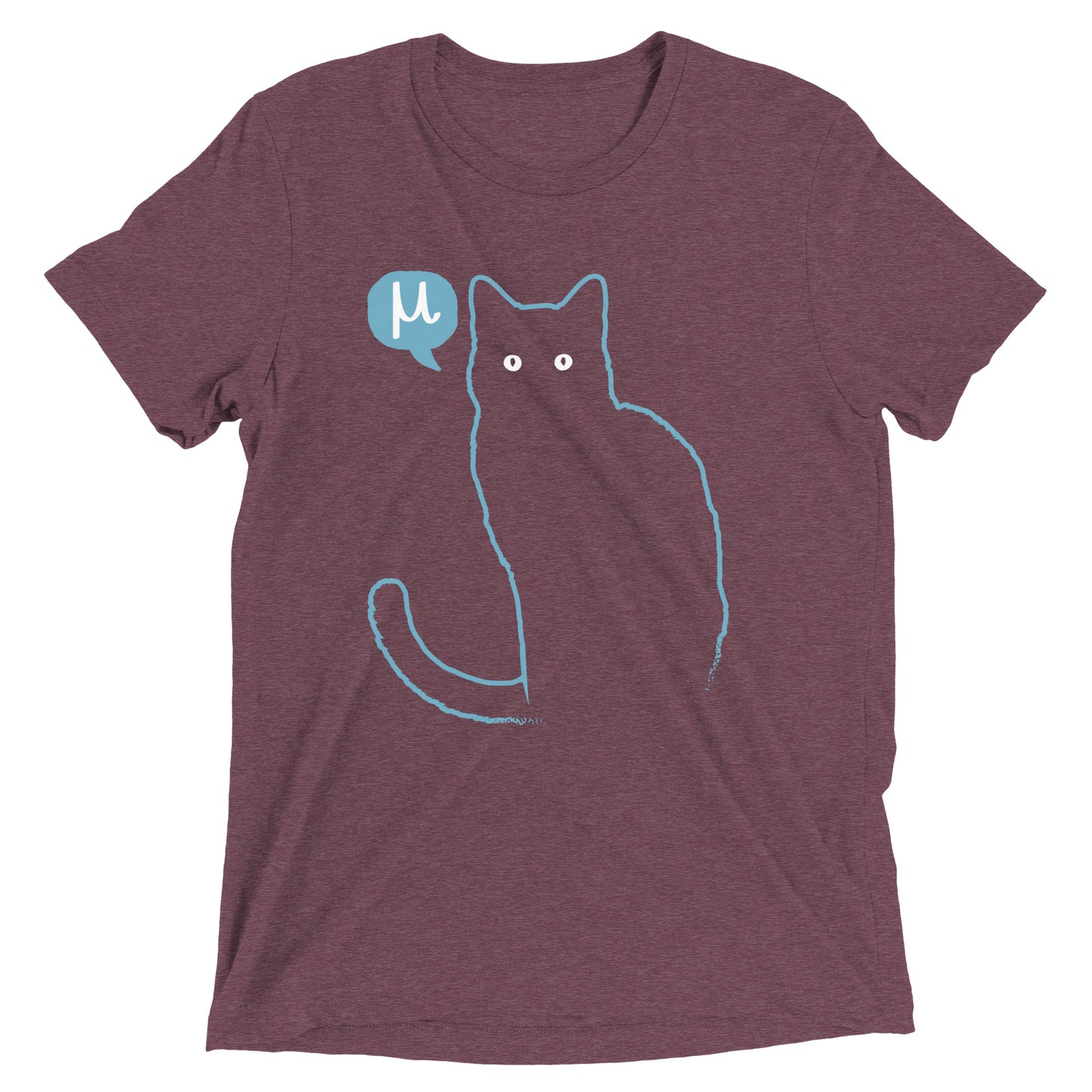 Mu Cat Men's Tri-Blend Tee