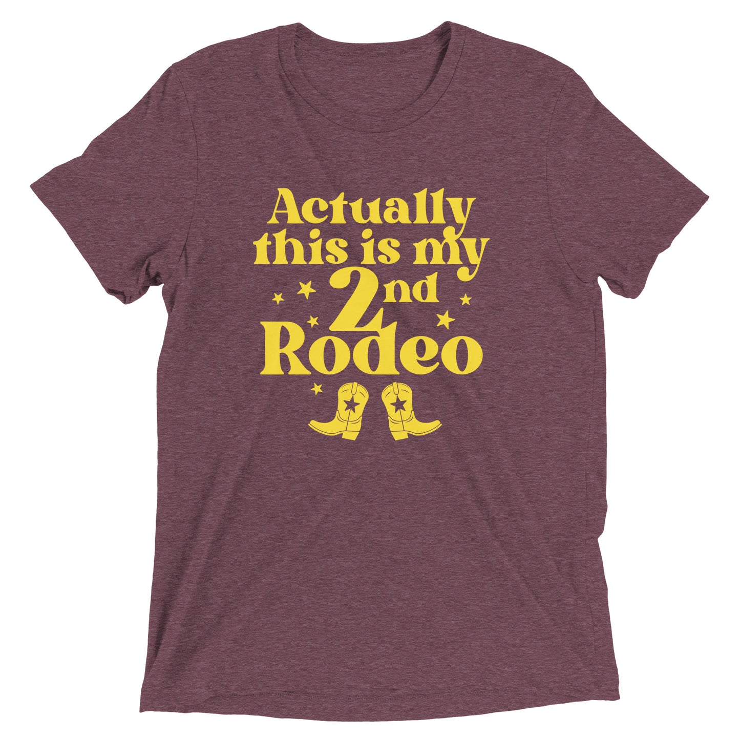 Actually This Is My 2nd Rodeo Men's Tri-Blend Tee