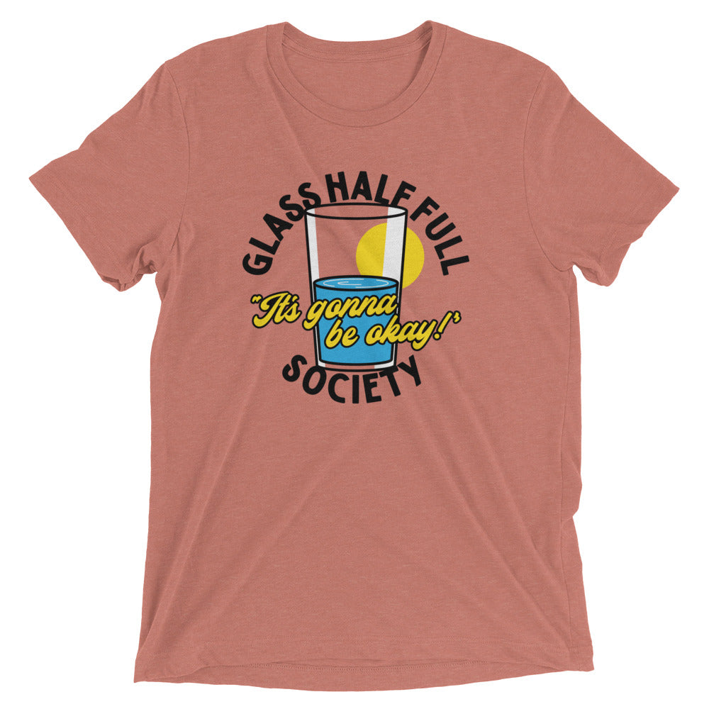 Glass Half Full Society Men's Tri-Blend Tee