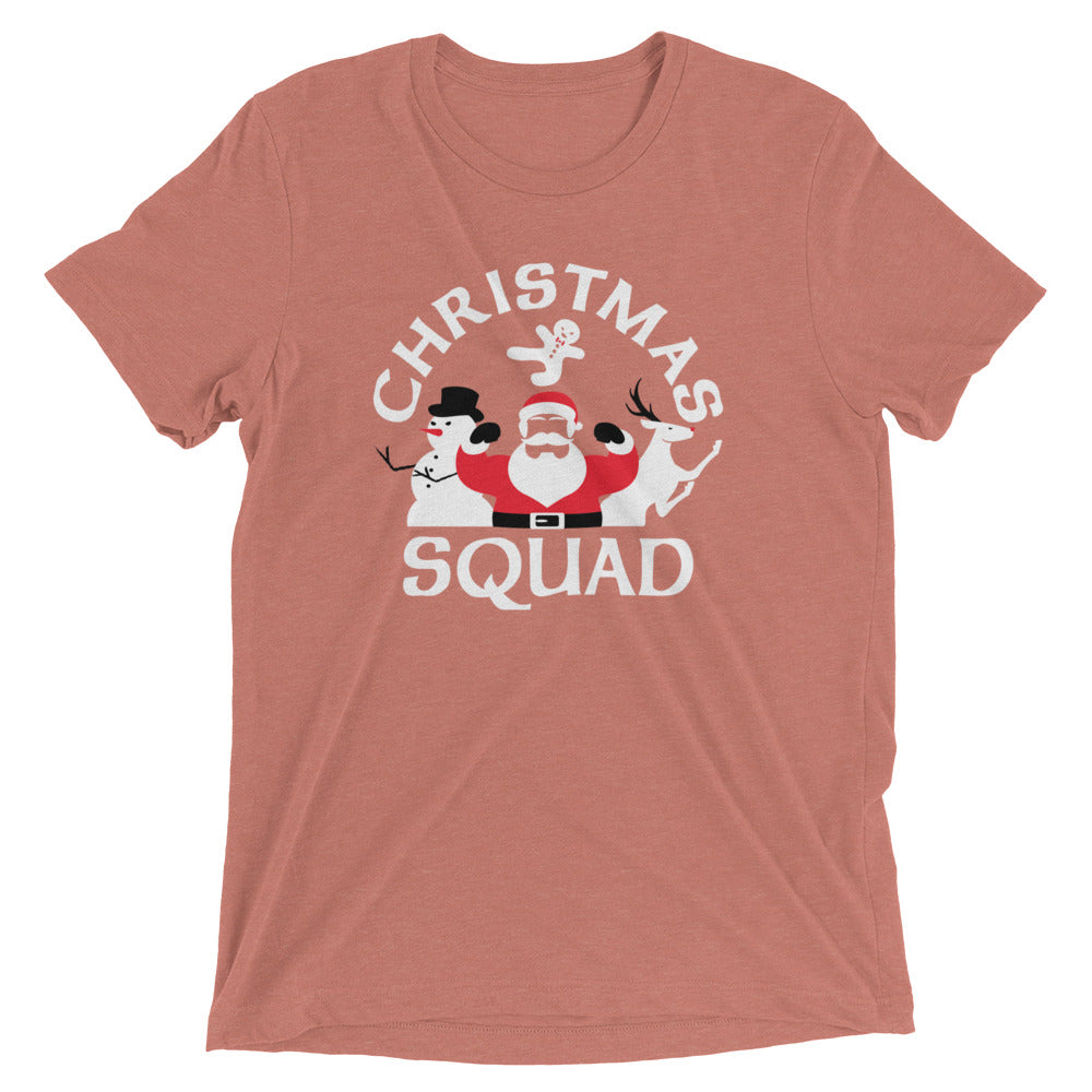 Christmas Squad Men's Tri-Blend Tee