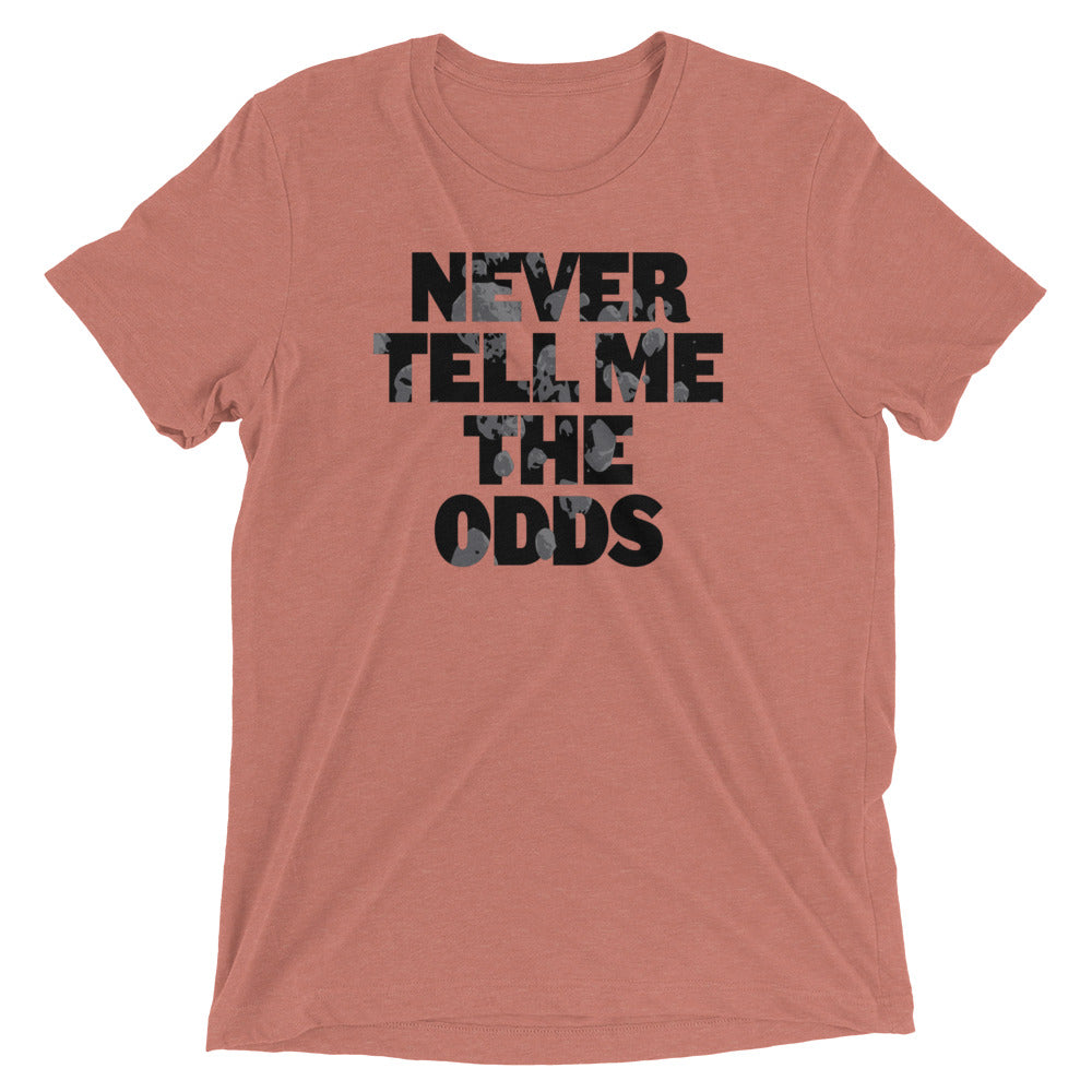 Never Tell Me The Odds Men's Tri-Blend Tee