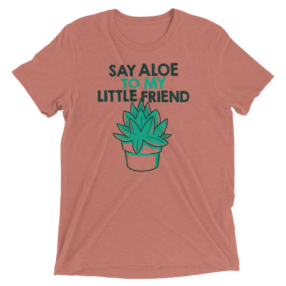 Say Aloe To My Little Friend Men's Tri-Blend Tee