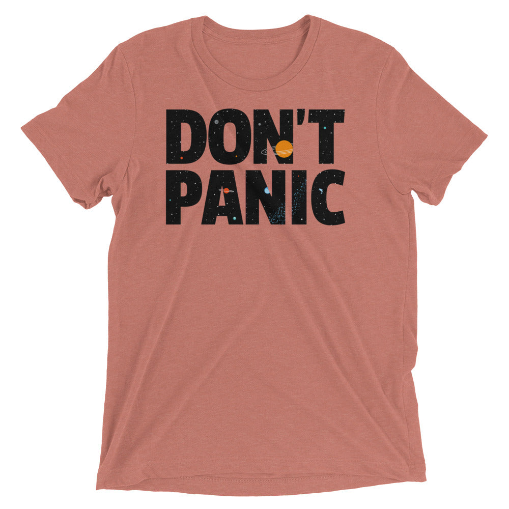 Don't Panic Men's Tri-Blend Tee