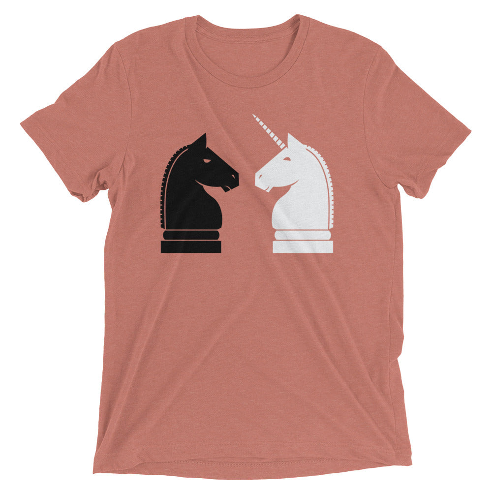 Chess Unicorn Men's Tri-Blend Tee