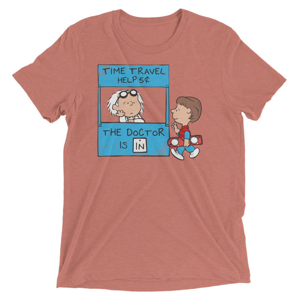 The Doctor Is In Men's Tri-Blend Tee