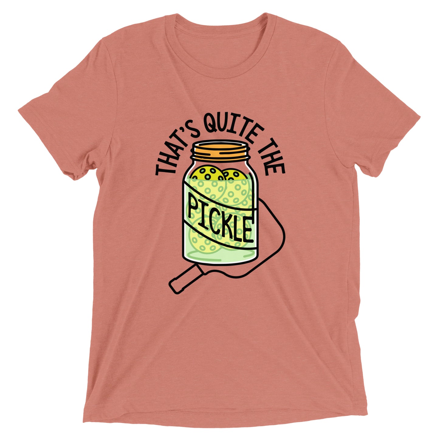 That's Quite The Pickle Men's Tri-Blend Tee