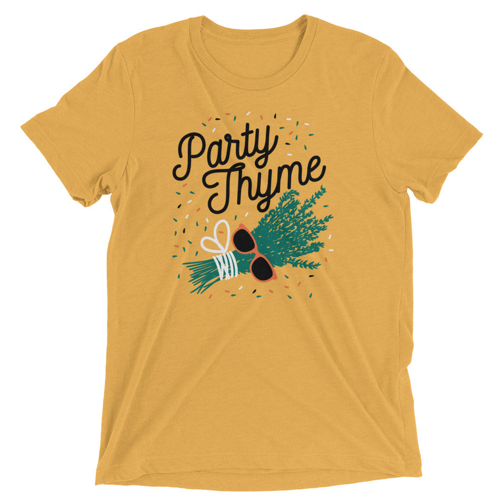 Party Thyme Men's Tri-Blend Tee