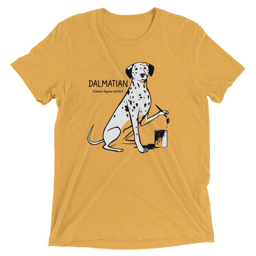 How Dalmatians Are Made Men's Tri-Blend Tee