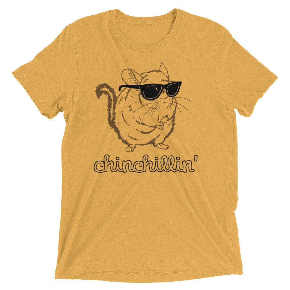 Chinchillin Men's Tri-Blend Tee