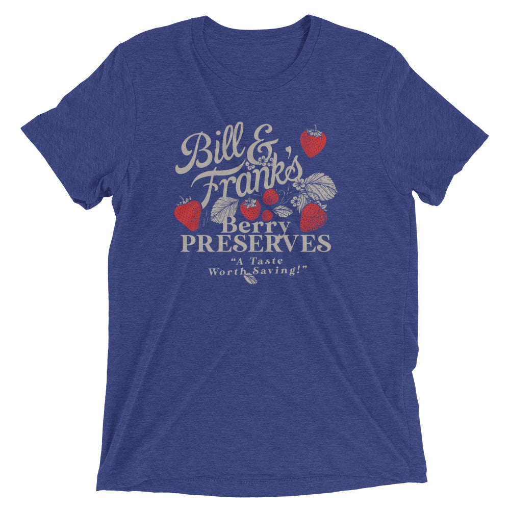 Bill And Frank's Berry Preserves Men's Tri-Blend Tee