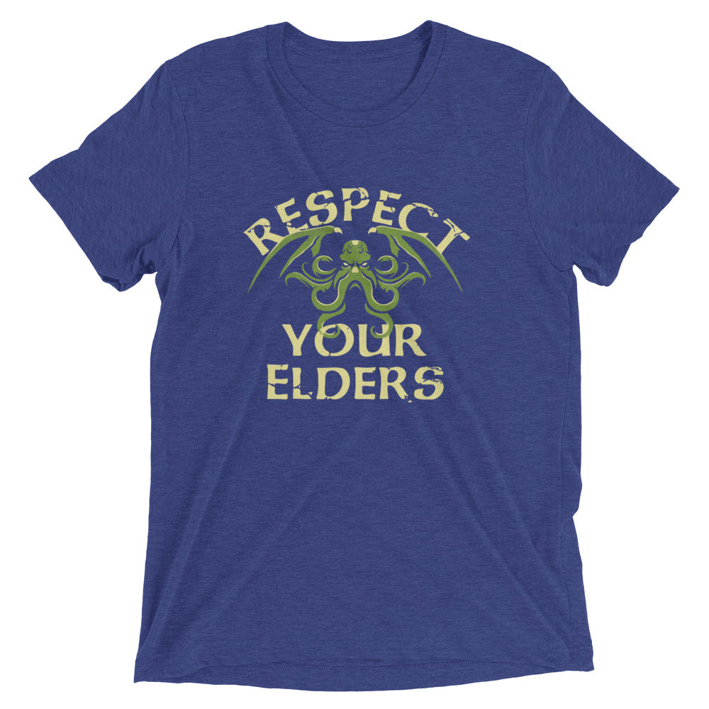 Respect Your Elders Men's Tri-Blend Tee