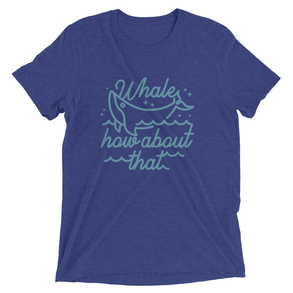 Whale How About That Men's Tri-Blend Tee