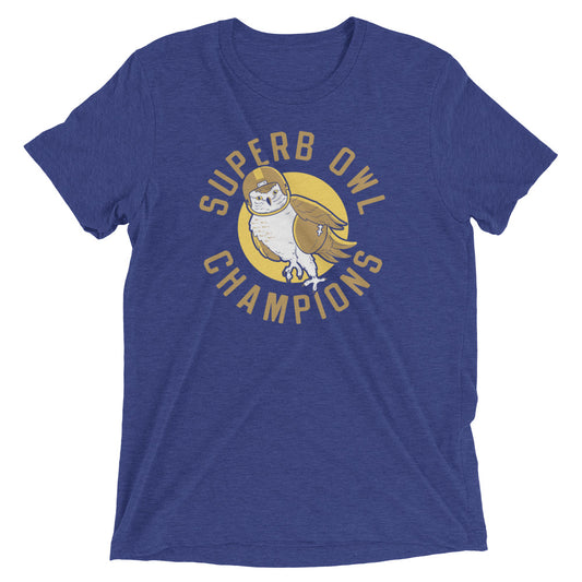 Superb Owl Men's Tri-Blend Tee