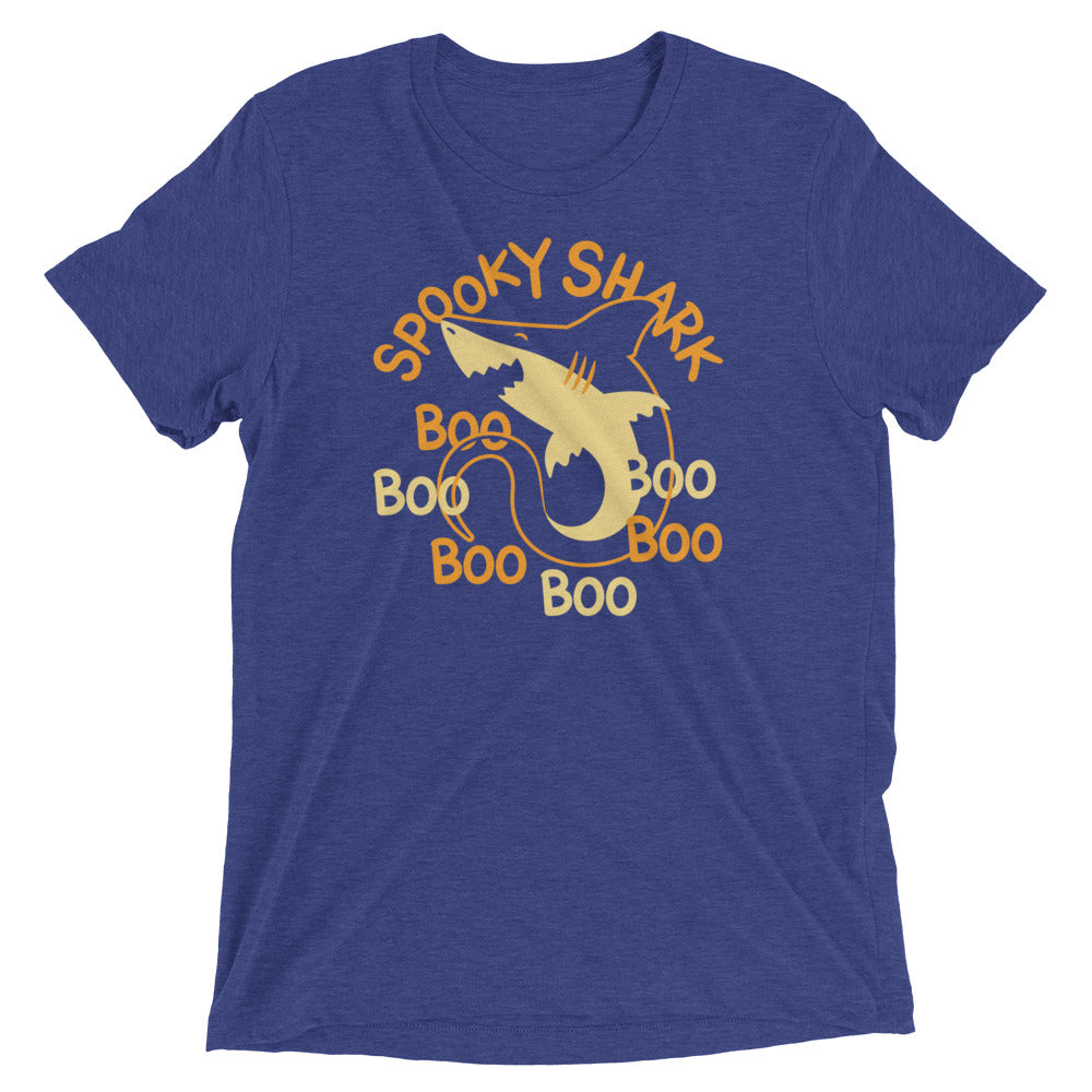 Spooky Shark Men's Tri-Blend Tee