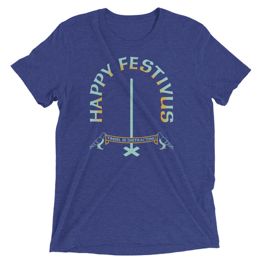 Happy Festivus Men's Tri-Blend Tee