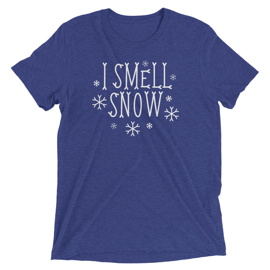 I Smell Snow Men's Tri-Blend Tee