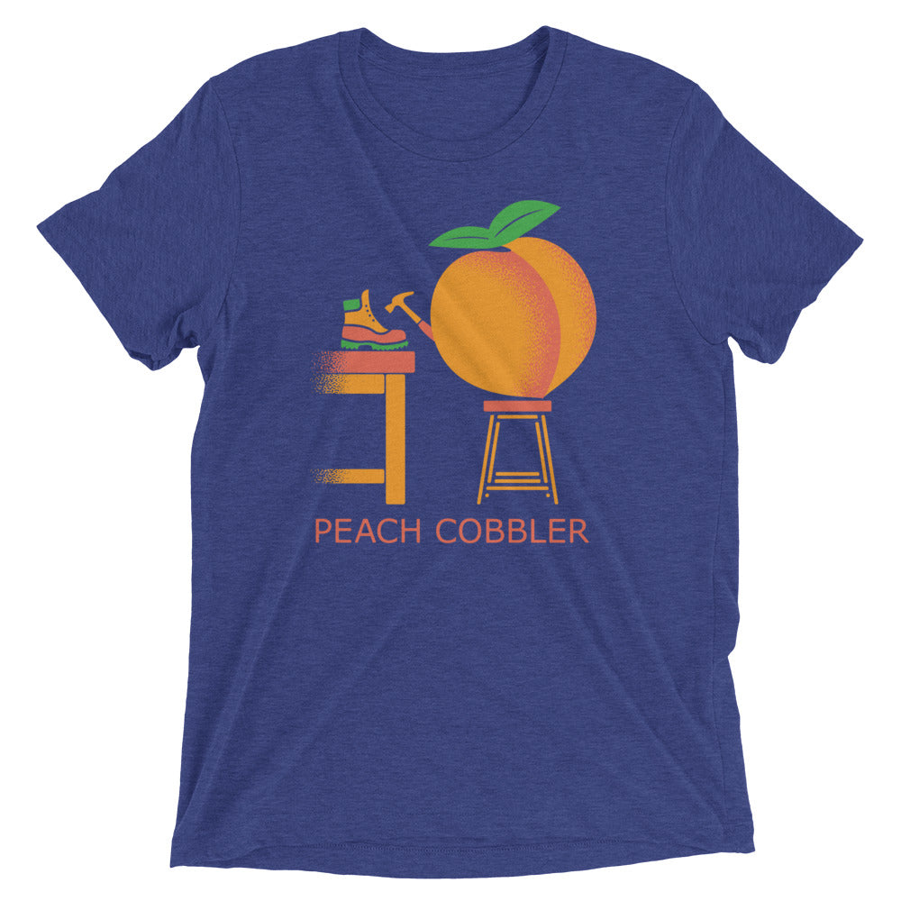 Peach Cobbler Men's Tri-Blend Tee