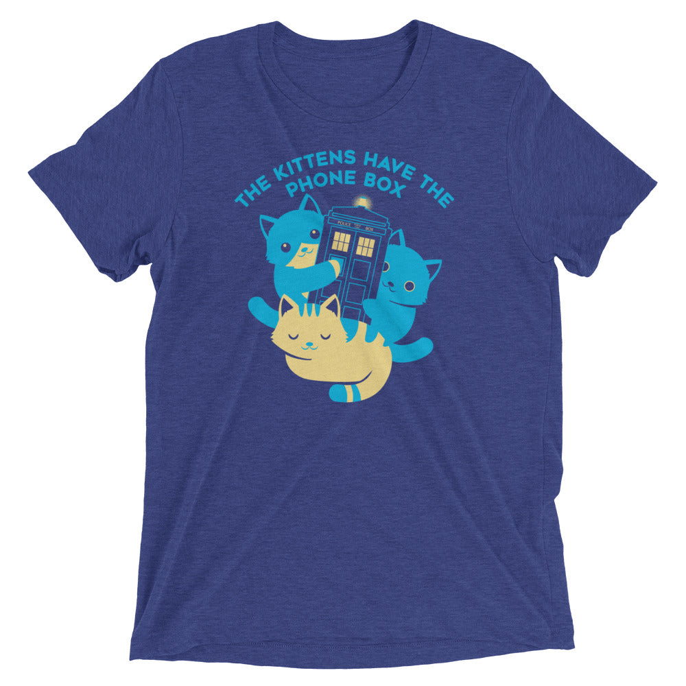 The Kittens Have The Phone Box Men's Tri-Blend Tee