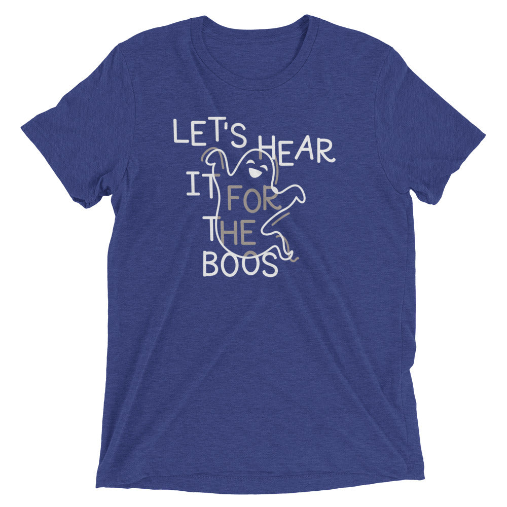 Let's Hear It For The Boos Men's Tri-Blend Tee