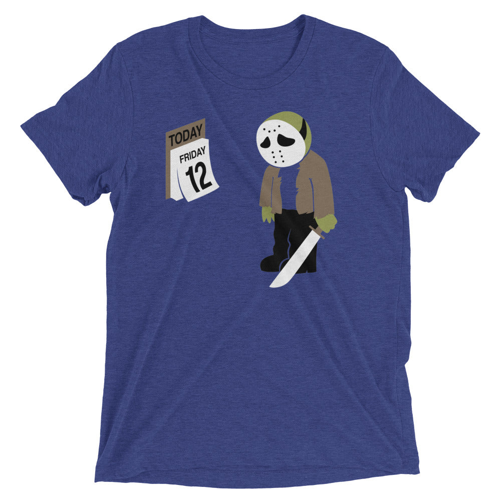 Friday the 12th Men's Tri-Blend Tee