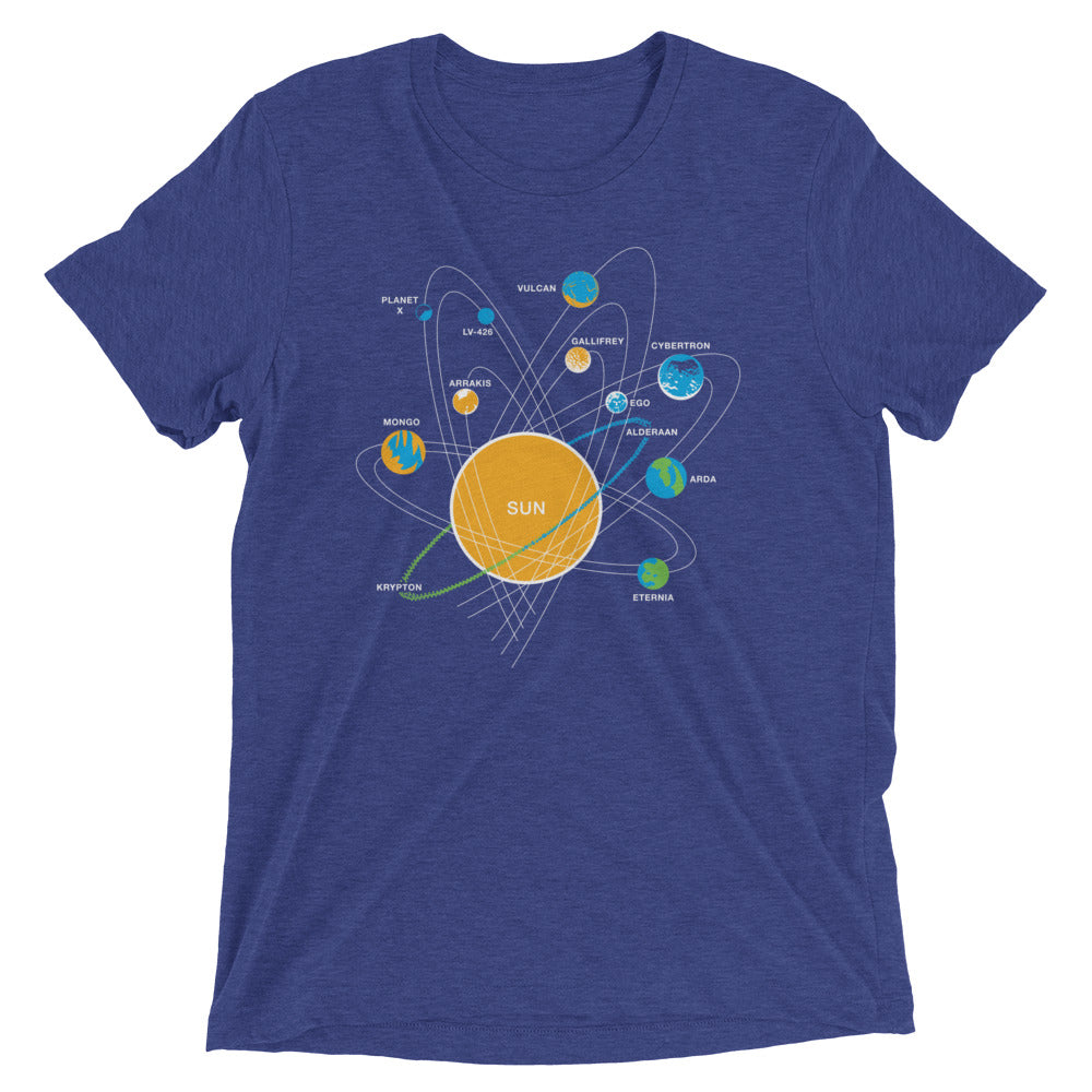 Solar System Men's Tri-Blend Tee