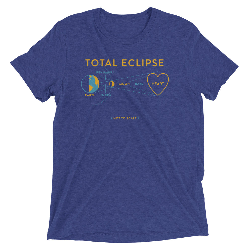 Total Eclipse Of The Heart Men's Tri-Blend Tee