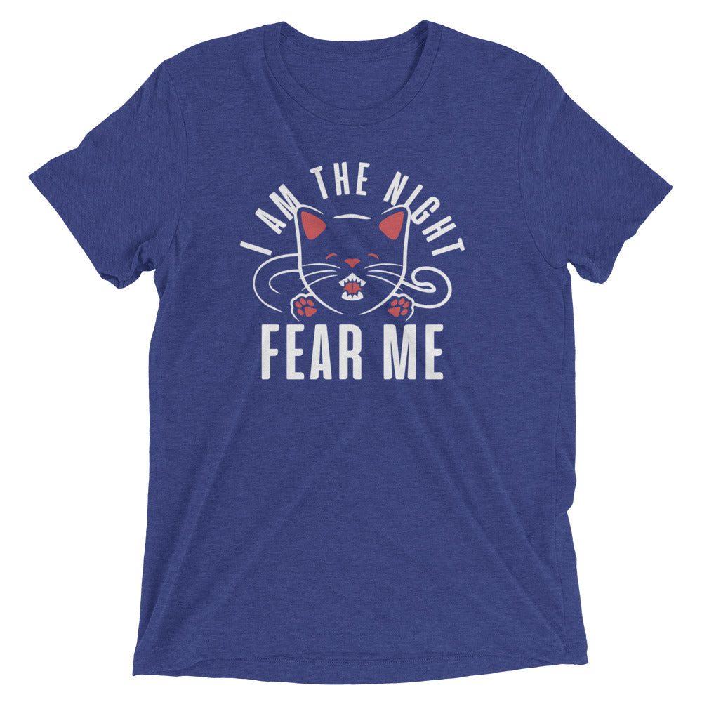 I Am The Night Fear Me Men's Tri-Blend Tee