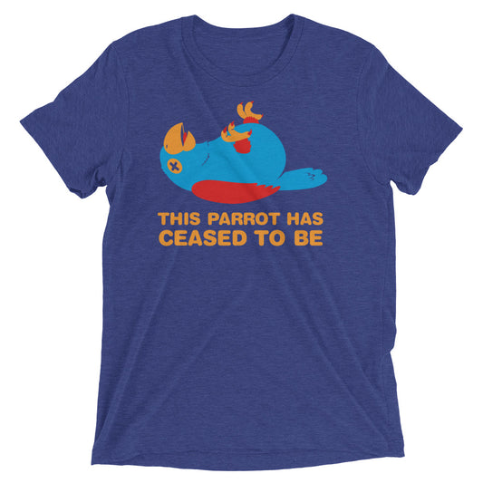 This Parrot Has Ceased To Be Men's Tri-Blend Tee