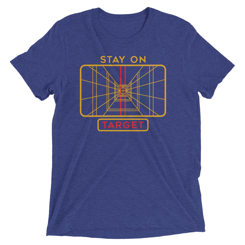 Stay On Target Men's Tri-Blend Tee