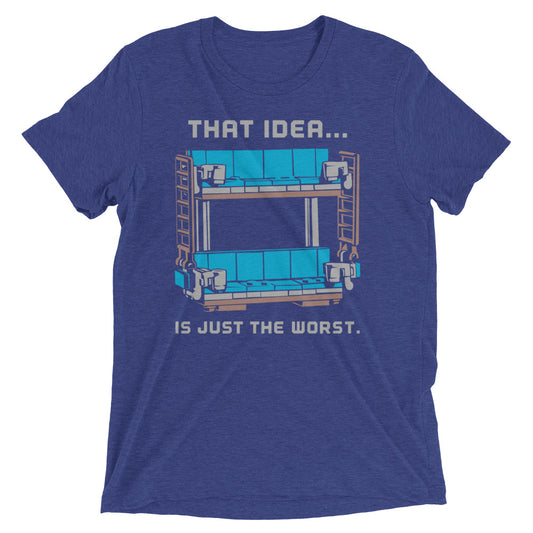 Double Decker Couch Men's Tri-Blend Tee