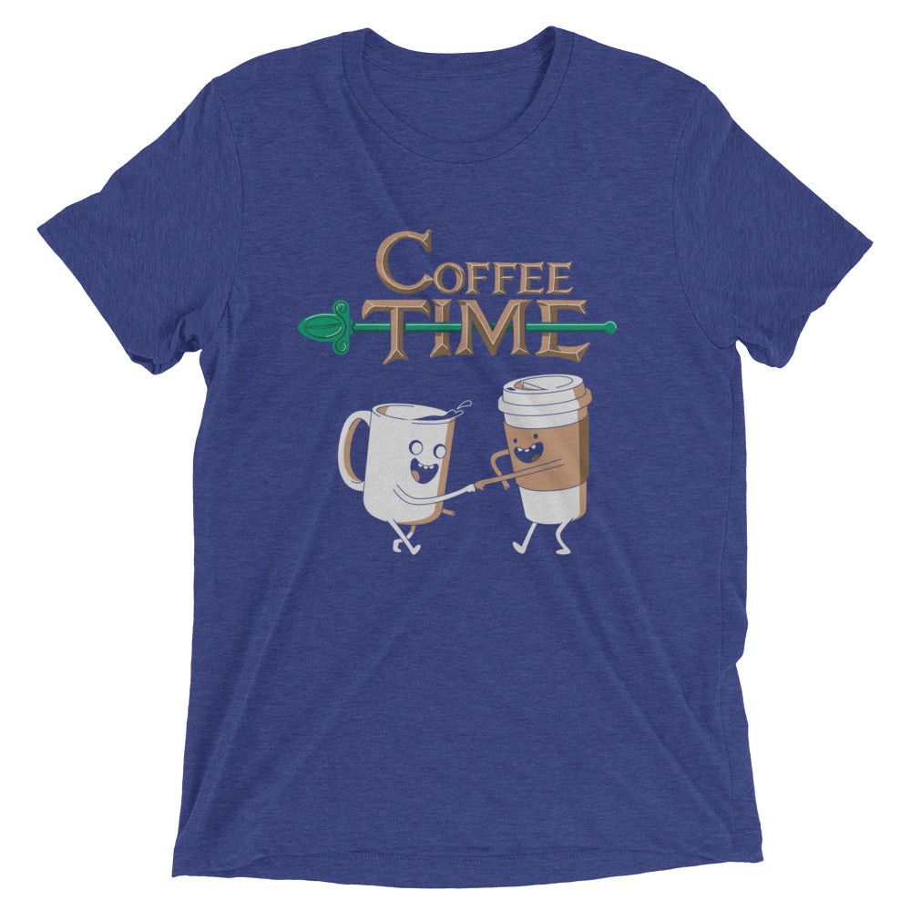 Coffee Time Men's Tri-Blend Tee