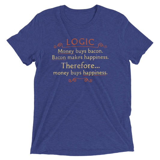 Money Buys Happiness Men's Tri-Blend Tee