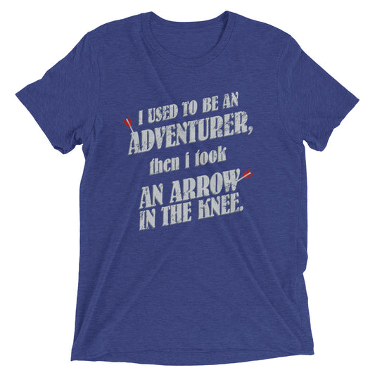 I Used To Be An Adventurer Men's Tri-Blend Tee