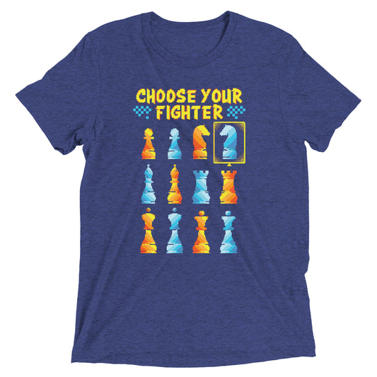 Choose Your Fighter Men's Tri-Blend Tee