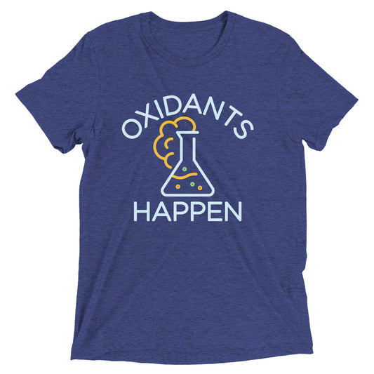 Oxidants Happen Men's Tri-Blend Tee