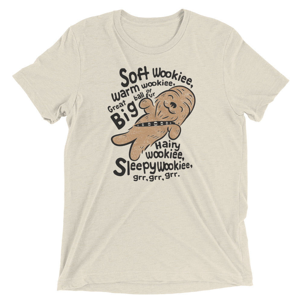 Soft Wookiee, Warm Wookiee Men's Tri-Blend Tee