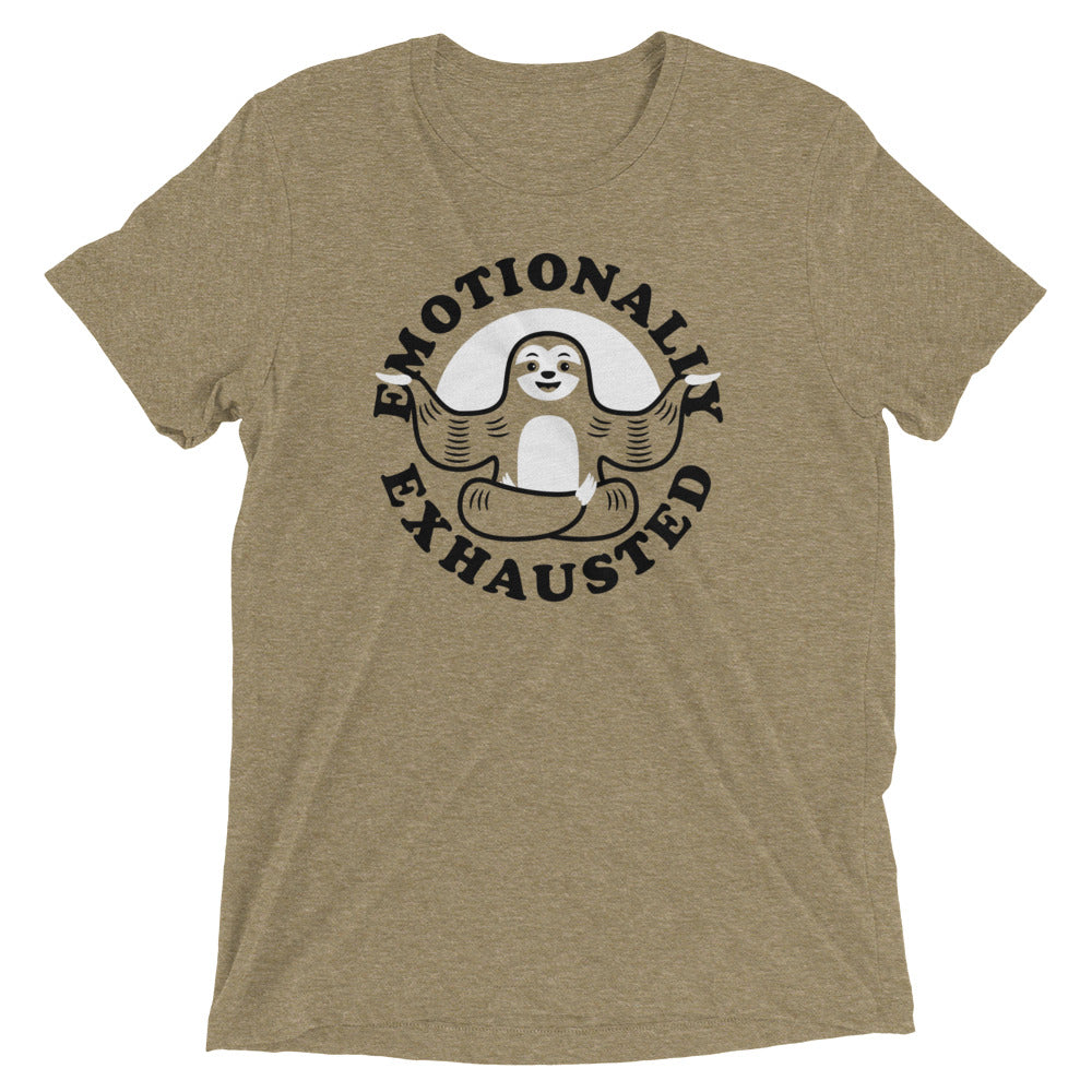 Emotionally Exhausted Men's Tri-Blend Tee