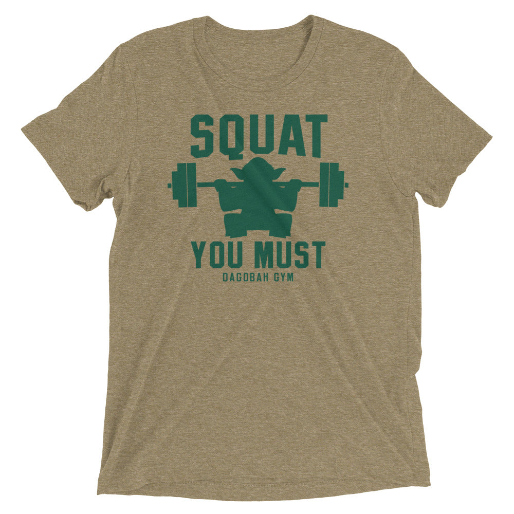 Squat You Must Men's Tri-Blend Tee