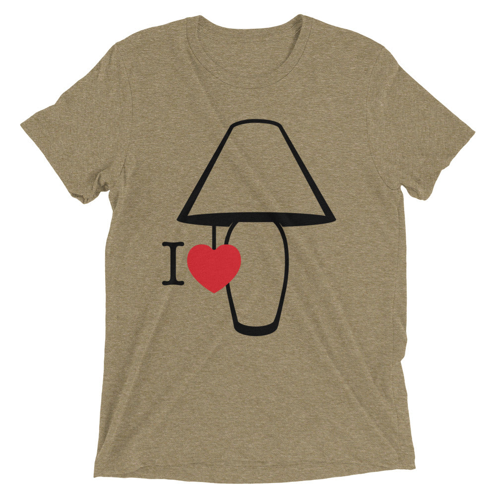 I Love Lamp Men's Tri-Blend Tee