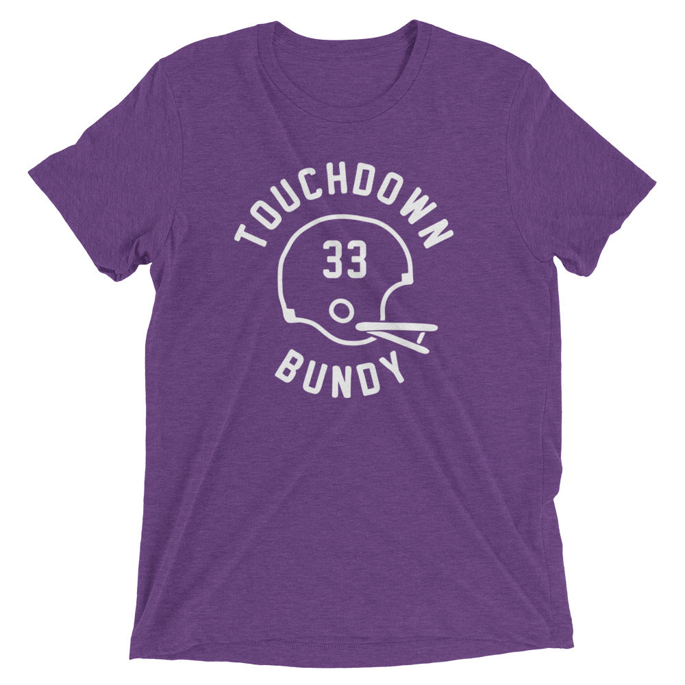 Touchdown Bundy Men's Tri-Blend Tee