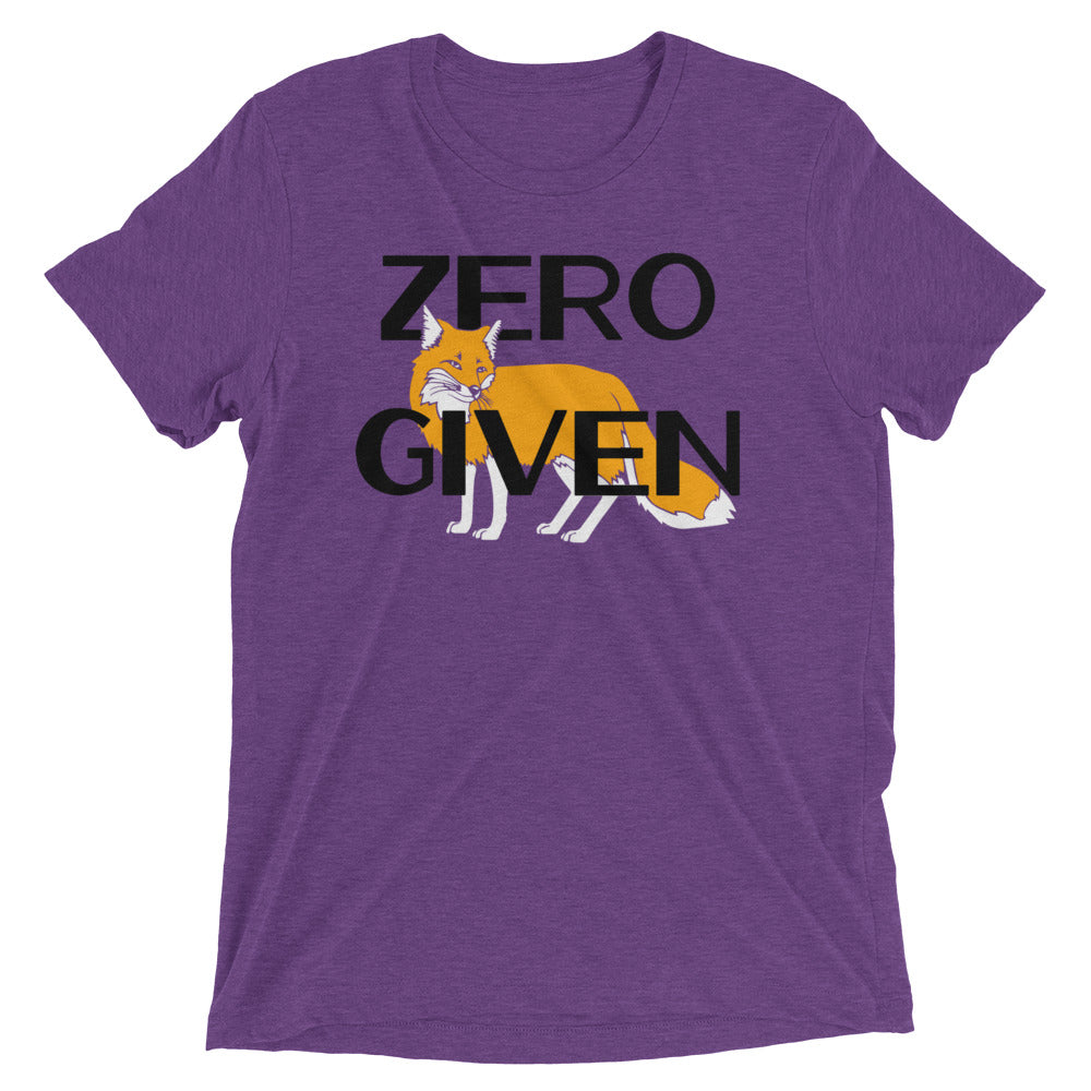 Zero Fox Given Men's Tri-Blend Tee