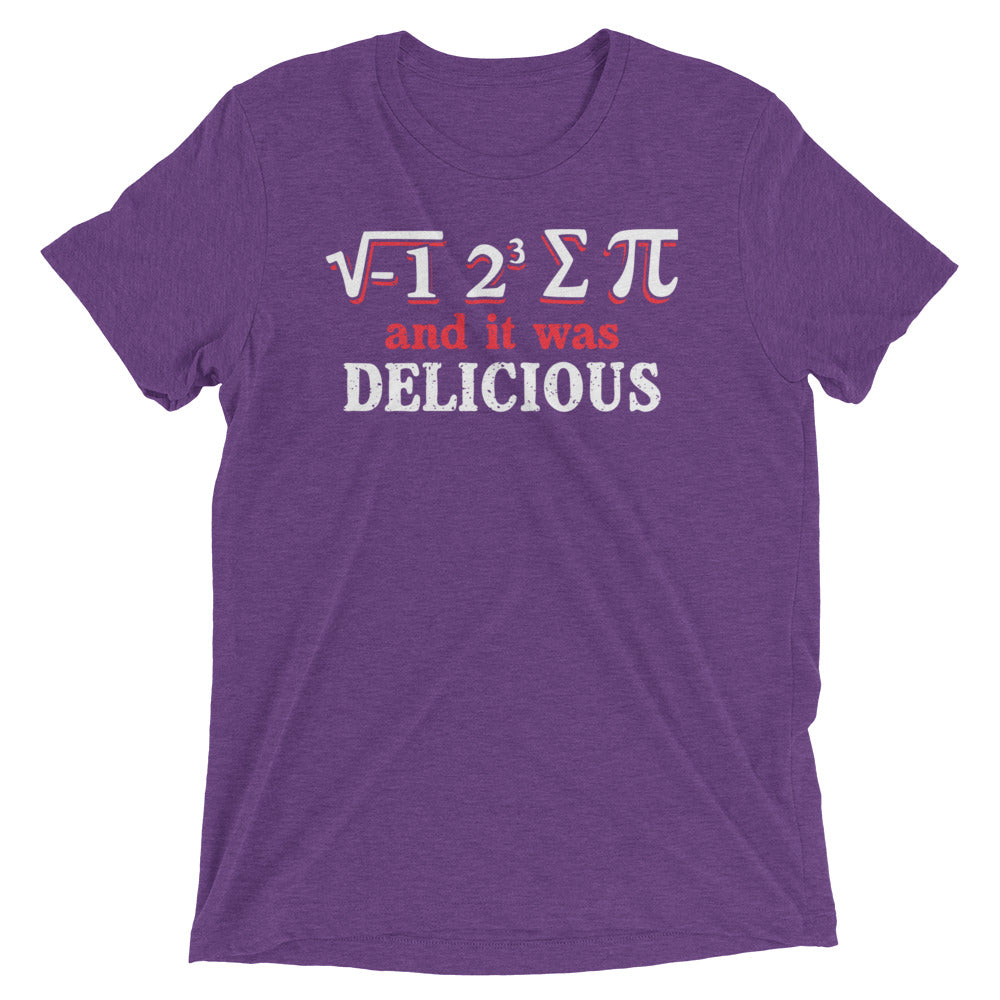 I Ate Sum Pi Men's Tri-Blend Tee